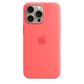 Apple iPhone 15 Pro Max Silicone Case with MagSafe - Guava