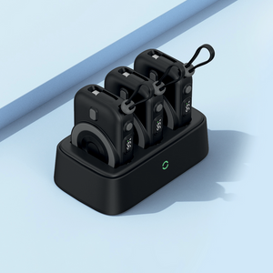 LZEL TrioEnergia Station Trio Wireless Power Bank Charging Dock 10000mAh – Black