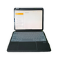 LZEL ZenKey Neura Series Smart Keyboard Case for iPad 10.9 | 11" (A16) 2025 – Black