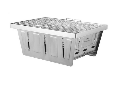 Naturehike Stainless Steel Folding Grill Small - Stainless Steel