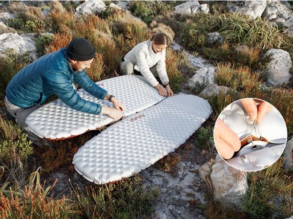 Naturehike R5.8 Ultra Light Sleeping Pad Mummy Standard - Silvery