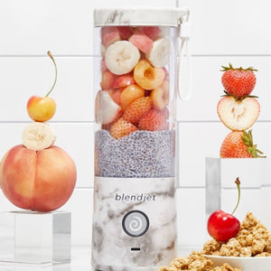 BlendJet 2  Portable Blender - Print - White Marble