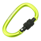 Naturehike 8cm d-type multifunctional hang buckle with lock - Yellow