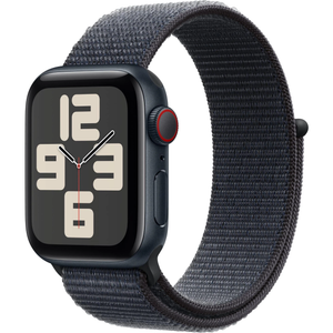 Apple Watch SE GPS + Cellular 40mm Midnight Aluminium Case with Ink Sport Loop