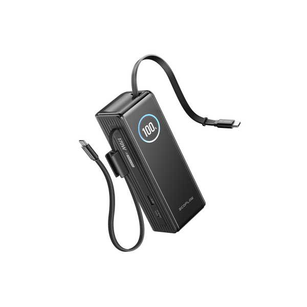 EcoFlow RAPID Power Bank 25,000mAh, 170W – Black