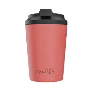 Fressko Camino 340ml / 12oz Cup - Stainless Steel - Coral