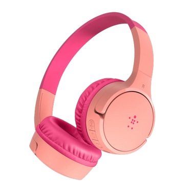 Belkin SOUNDFORM Mini - Kids Hearing Protection Headphones - Pink