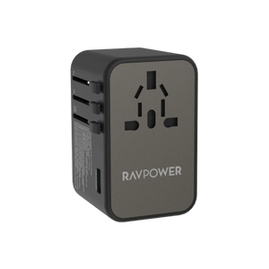 RAVPower RP-PC1043 PD GaN 75W 4-Port Travel Charger Offline Global Black