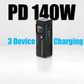 Powerology 27000mAh Smart Display Power Bank PP083-Black