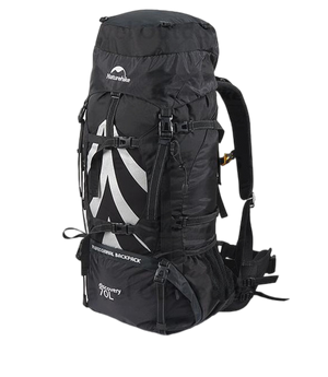 Naturehike 70L Backpacks - Black