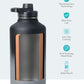 Buzio Trio Series Water Bottle with 3 Lids and Sleev 1.9L - Shadow