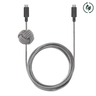 Native Union Cable-C إلى C 3M Anchor (زيبرا)