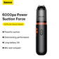 Baseus A2Pro Car Vacuum Cleaner(6000pa) Black