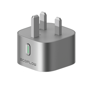 إيكو فلو مقبس ذكي لمراقبة والتحكم في استهلاك الطاقة للأجهزة - فضي