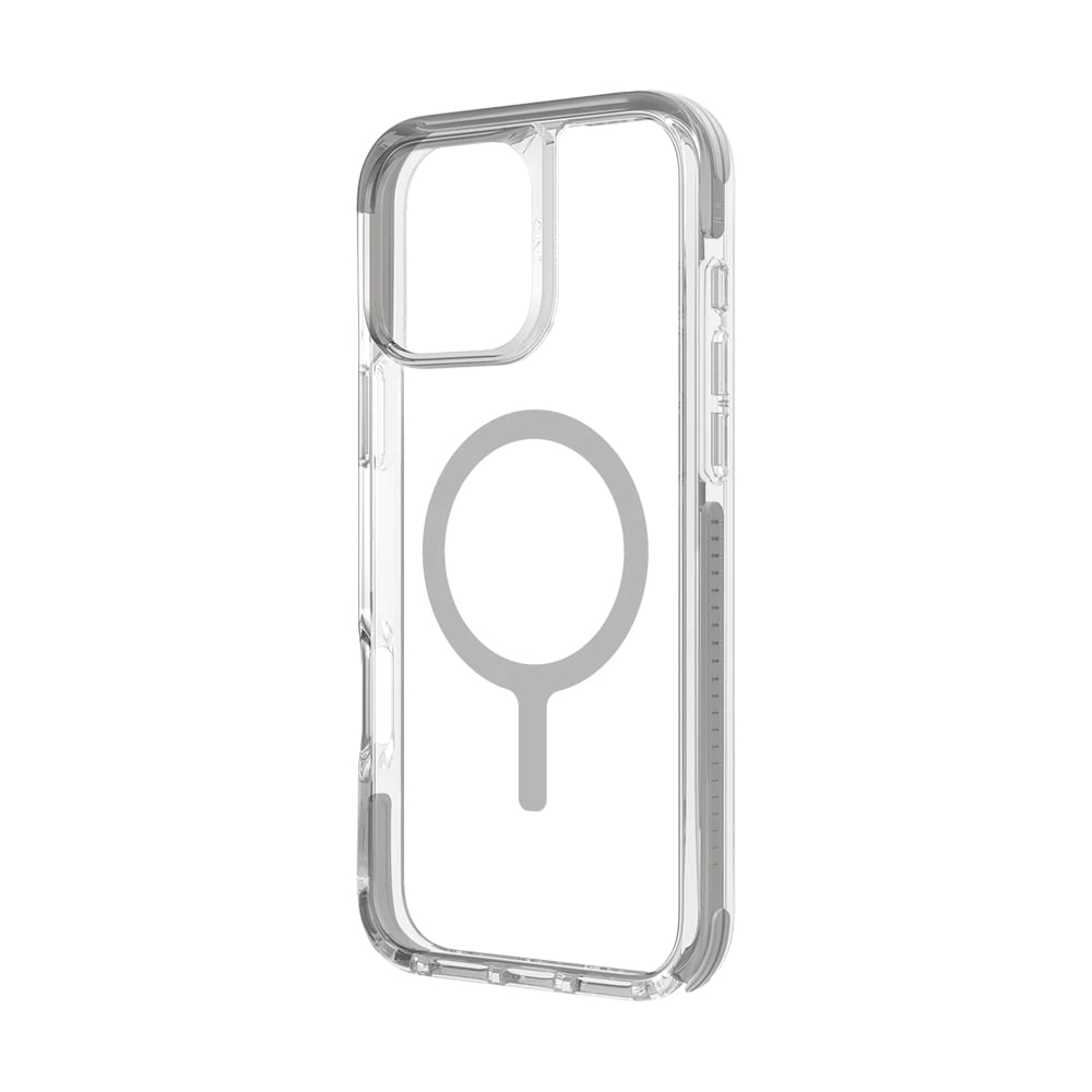 Uniq Hybrid iPhone 16 Pro -2024 6.3 Magclick Charging Combat - Stone Grey