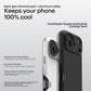 AULUMU A17 Slim Shockproof Case for iPhone 17 Pro Max - Black