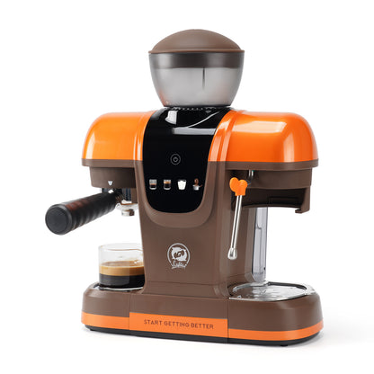 iCafilas Semi-Automatic Espresso Coffee Maker - Orange