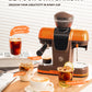 iCafilas Semi-Automatic Espresso Coffee Maker - Orange