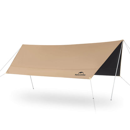 Naturehike Cloud Skies Awning Canopy Lite - Dark Brown Hexagon Vinyl-S (400*292)