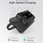 Anker Zolo Power Bank, 20K, 30W, Built-In USB-C Cable - Black