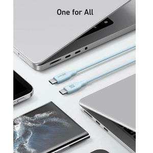 Anker 544 USB-C to USB-C Cable - Bio-Based - 1.8m/6ft - 140W -Blue