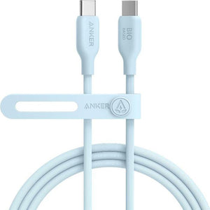 Anker 544 USB-C to USB-C Cable - Bio-Based - 1.8m/6ft - 140W -Blue