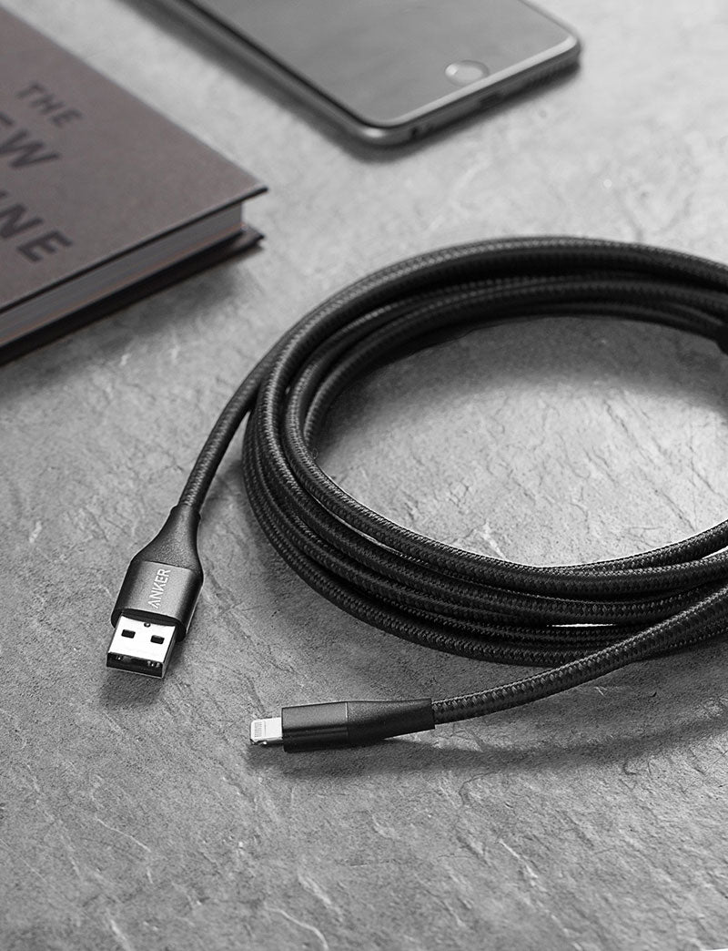 Anker PowerLine II Lightning (1.8m/6ft) C89 -Black