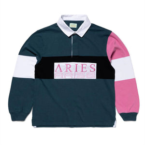 Aries Colour-Blocked Rugby Shirt