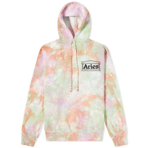 Aries Tie Dye Temple Hoodie