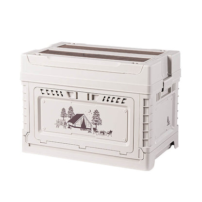 Naturehike Ling Yue S PP Folding Storage Box - Light Beige (50L + 10L)