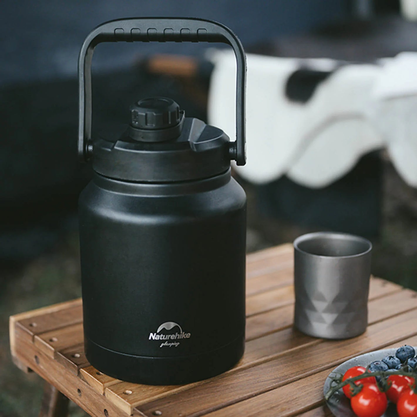 Naturehike Stainless Steel Thermos Pot 2.5L - Black