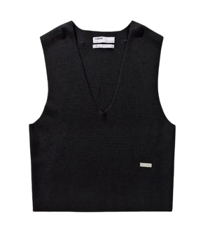 C2H4 Deep Vneck Knit vest