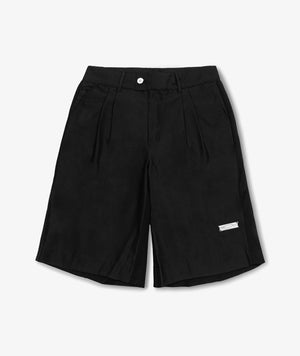 C2H4 Panelled Raw Shorts