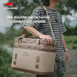 Naturehike حقيبة تبريد TPU - بنية -25 لتر