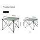 Naturehike Yamami L03 Casual Folding Table - Grey (Large)