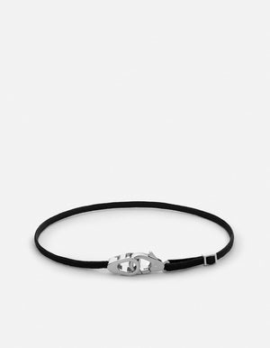 Caden Pull Bracelet, Gold Verme-Black