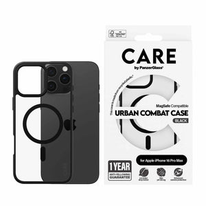 CARE by PanzerGlass Case Flagship Urban Combat Black MagSafe iPhone 16 6.9" Pro Max