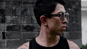 Chamelo Dragon Slider HVL (Smoke Glossy Mirror - Black Gold Frame)