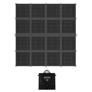 DRKHORS 400W Portable Solar Blanket N-Type - Black