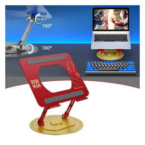 Disney Rotating Laptop Stand Iron Man - Red