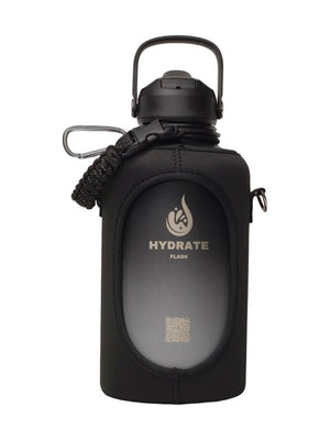 HydrateFlask Vacuum Water Bottle 2L - Smoke Silver