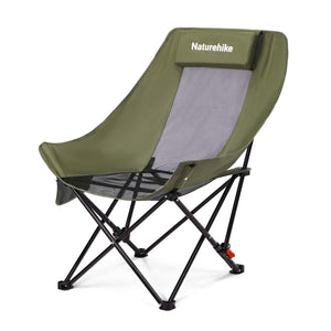 Naturehike Sea Star 002 Push-up High-Back Gauze Moon Chair - Green