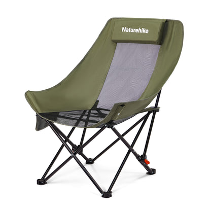 Naturehike Sea Star 002 Push-up High-Back Gauze Moon Chair - Green
