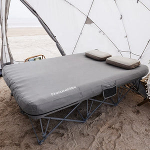 Naturehike Outdoor Folding Double Bed Without Sleeping Pad - Gray