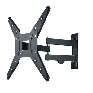 Hama FULLMOTION TV Wall Bracket, 1 Star, 400x400, 165cm (65"), 2 arms - Black