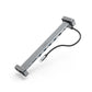 Hama Connect2Office Basic USB-C Docking Station, Removable Feet, 9 Ports - Grey