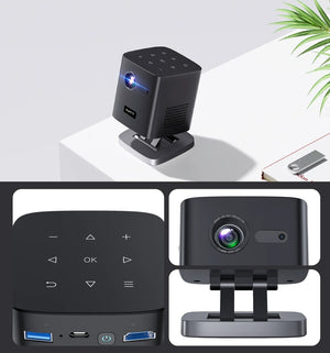 جهاز عرض سلسلة هافيت سمارت لايف، ملحقات قابس المملكة المتحدة PJ218 PRO أسود