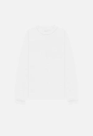 JOHN ELLIOT 900 LS Mock Tee White