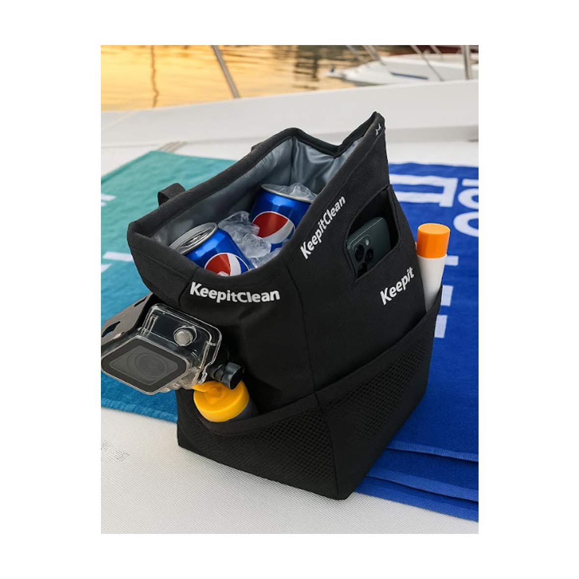 KeepItClean Multi-Use Insulated Bag - Black