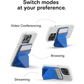 MOFT Snap-On iPhone Stand & Wallet Movas - Blue